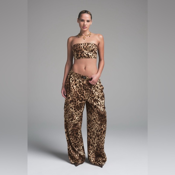 SKIMS Pants - Dolce & Gabbana X SKIMS Silk Cargo Pants